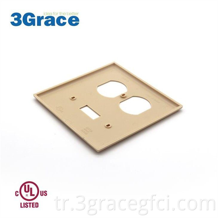 2 Gang Receptacle Wall Plate2